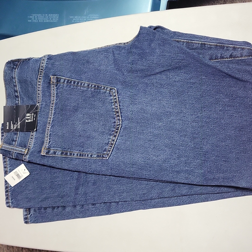 Men's GAP Straight Soft Wear Jeans 34" x 34" NWT